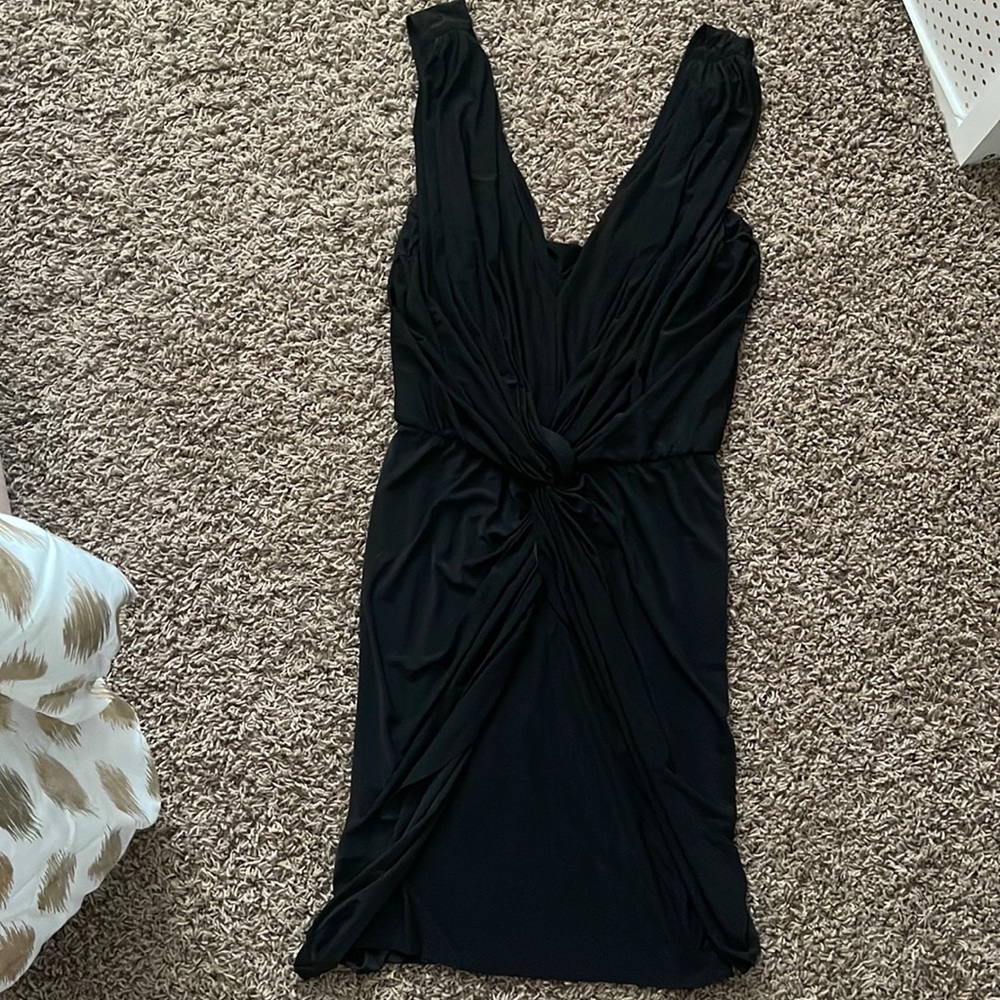 MISA LOS ANGELES black elegant dress S